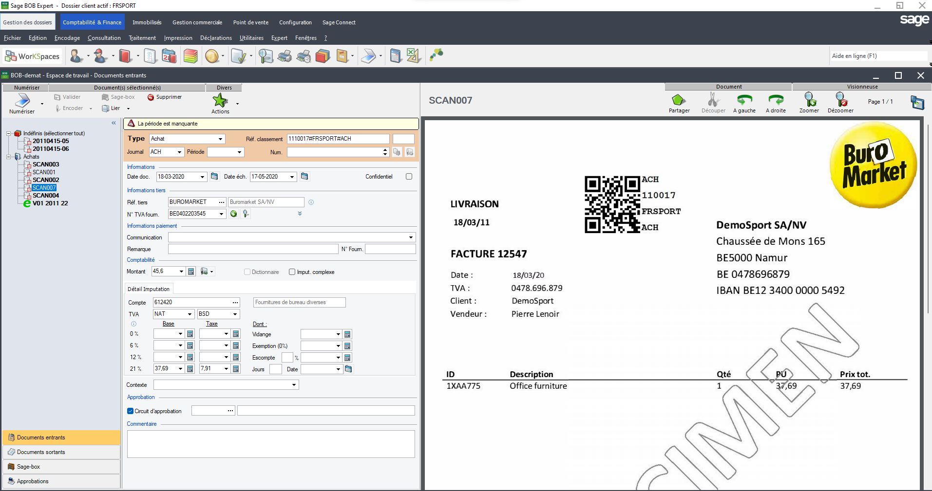 Bob 50 Logiciel Comptable