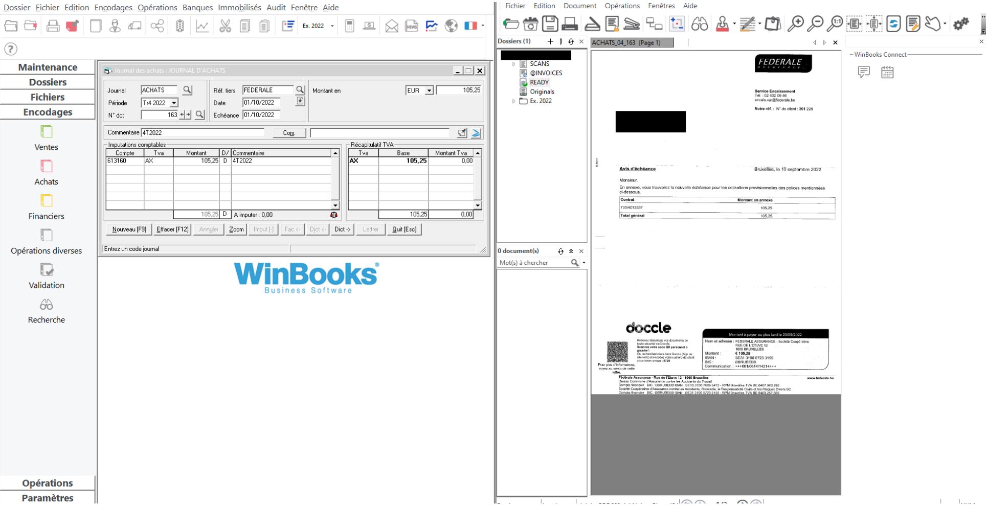 Logiciel comptable winbooks